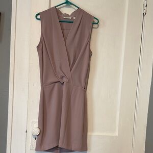 Babaton Mauve Sleeveless Dress